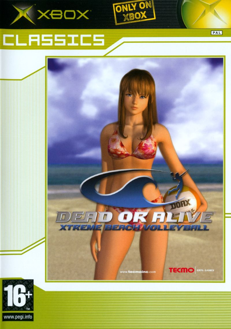 Dead or Alive Beach Volleyball box art for Xbox